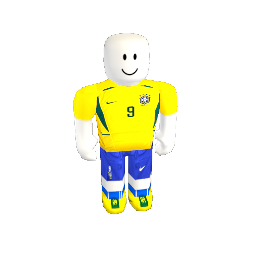 Ronaldo Brasil Home Kit 2002 Nazario brazil R9 - Roblox