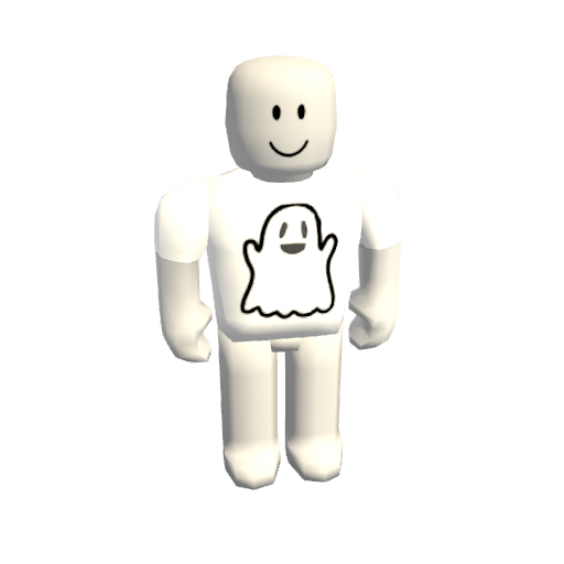 ghost t-shirt | BrickPlanet